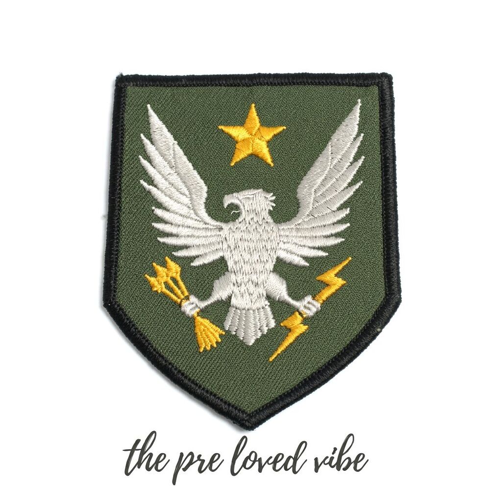 Iron on Patch HALO REACH Noble Team Spartan - 2010 Microsoft Xbox 360 Patch